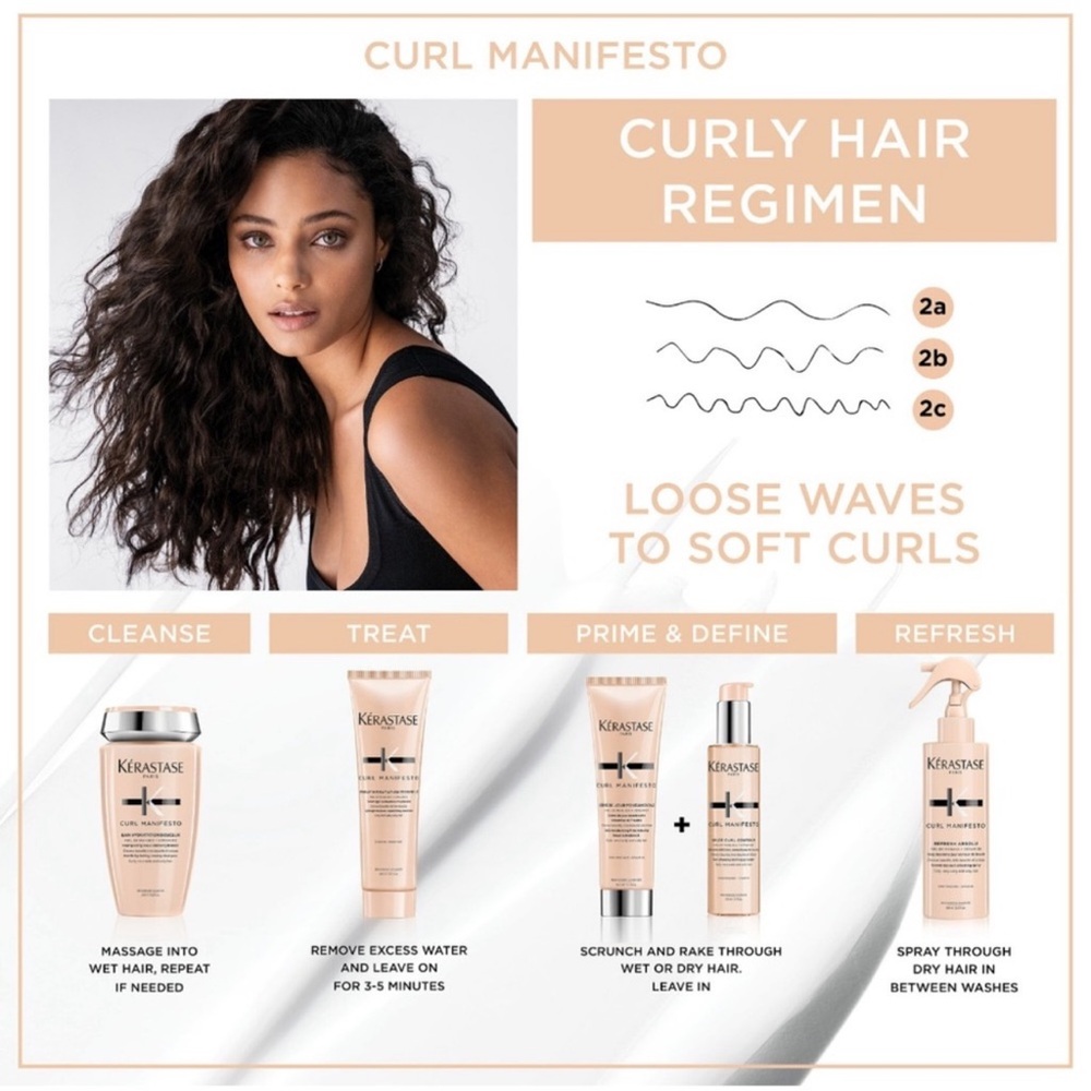 Kerastase Curl Manifesto Hydration Shampoo & Conditioner Set - Picture 14 of 16